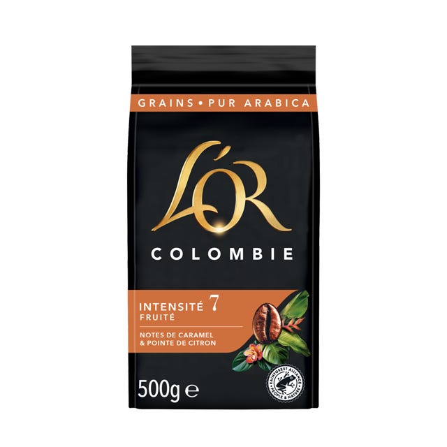 Café en grain L'OR Colombia 500g