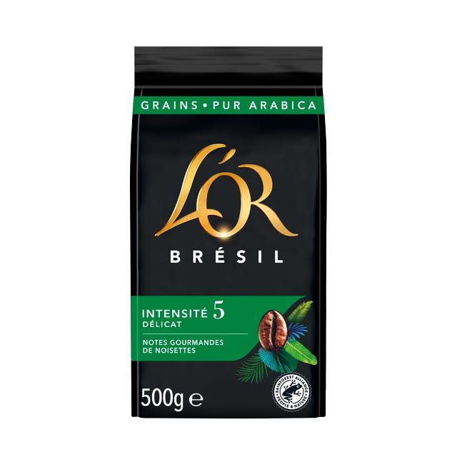  Café en grain L'OR Brésil 500g