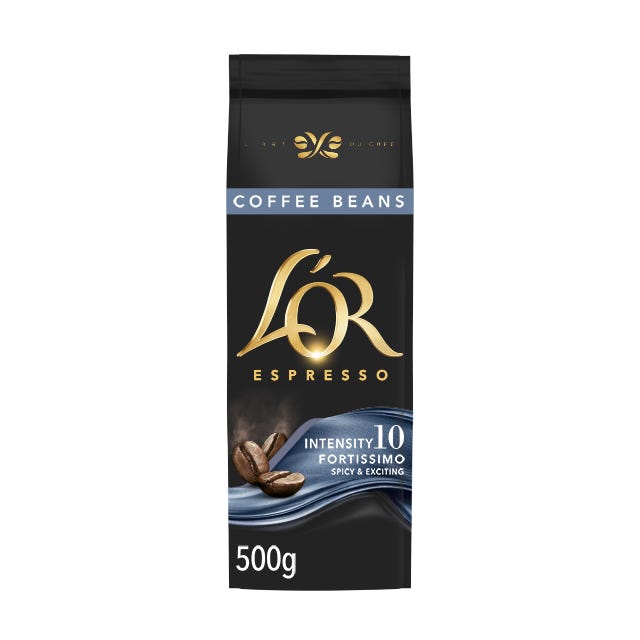 Café en grain L'OR Fortissimo 500g