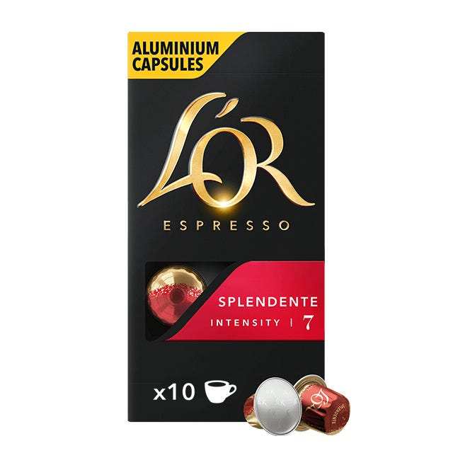 Кава мелена в капсулах L'OR Espresso Splendente 10 шт