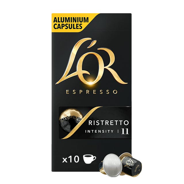 Кава мелена в капсулах L'OR Ristretto 10 шт