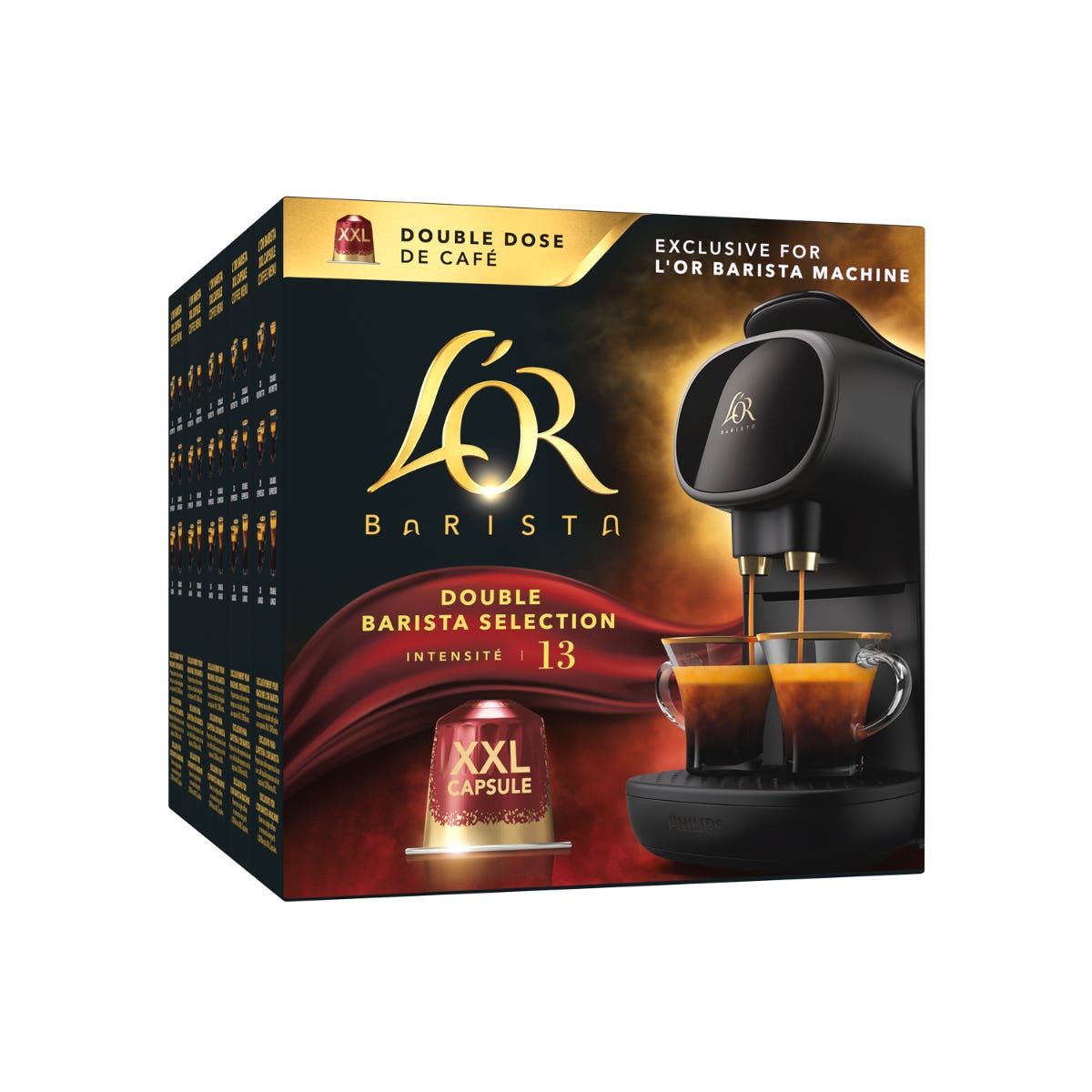 L'OR Barista Double Selection Barista - lot de 50 Capsules