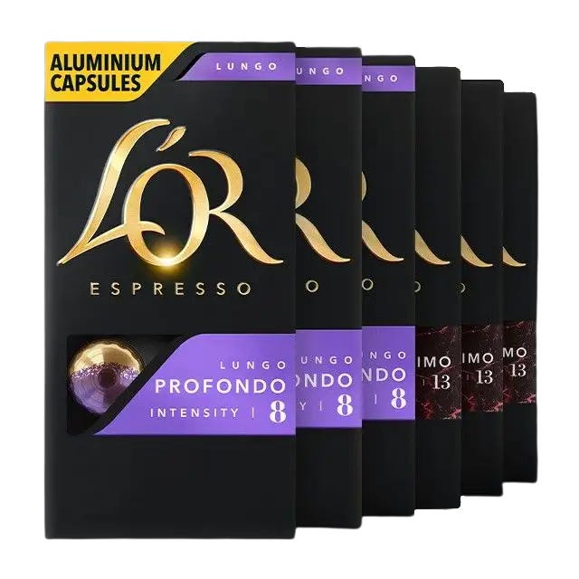 Espresso Ultimo - 10 Packs + Lungo Profondo - 10 Packs