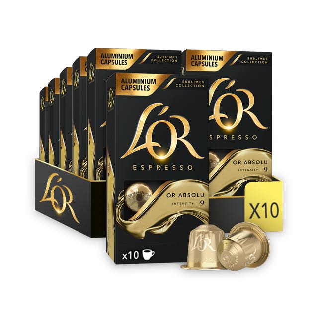 Espresso Or Absolu  – lot de 100 capsules