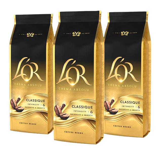 CAFÉ L’OR GRANO CLASSIQUE - 3x 500g