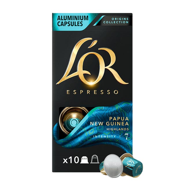 Кава мелена в капсулах L'OR Espresso Papua New Guinea 10 шт