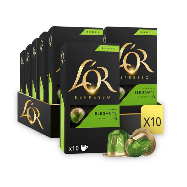 Lungo Elegante  - 10 packs