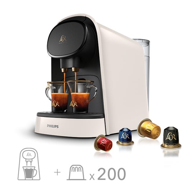 Lot machine L'OR BARISTA ORIGINAL + 200 capsules