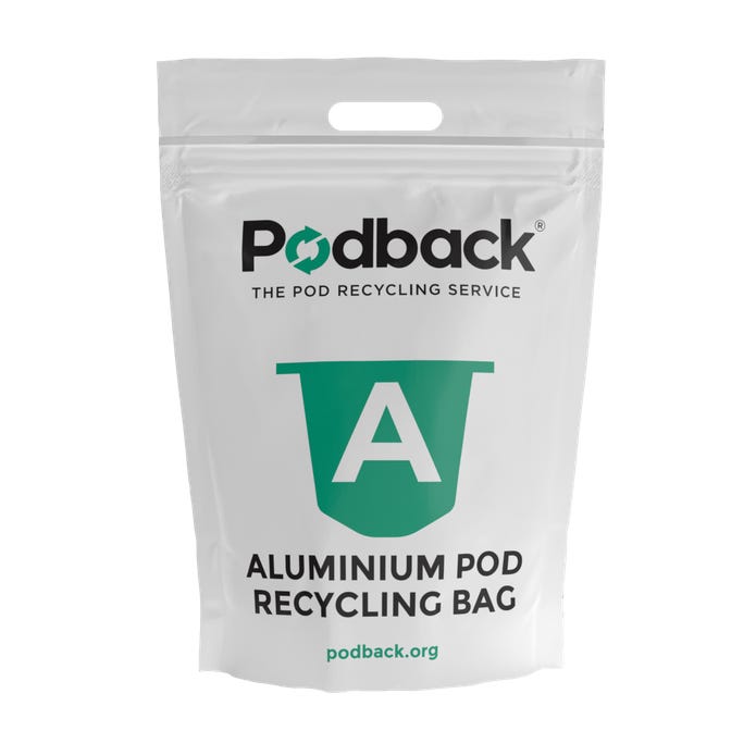 Podback Drop Off Aluminium Pod Recycling Bag