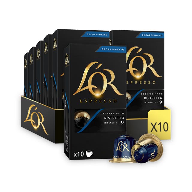 Ristretto Decaffeinato - 10 packs